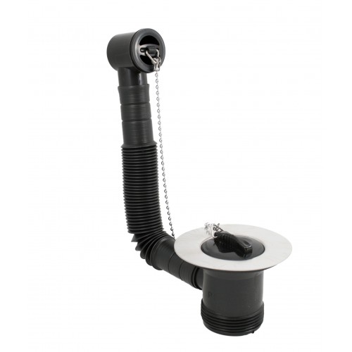 1 1/2" COMBINED WASTE OVERFLOW SINK